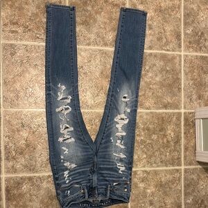 American Eagle Distressed Blue Jeans